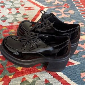 Madden Girl chunky oxford platforms
